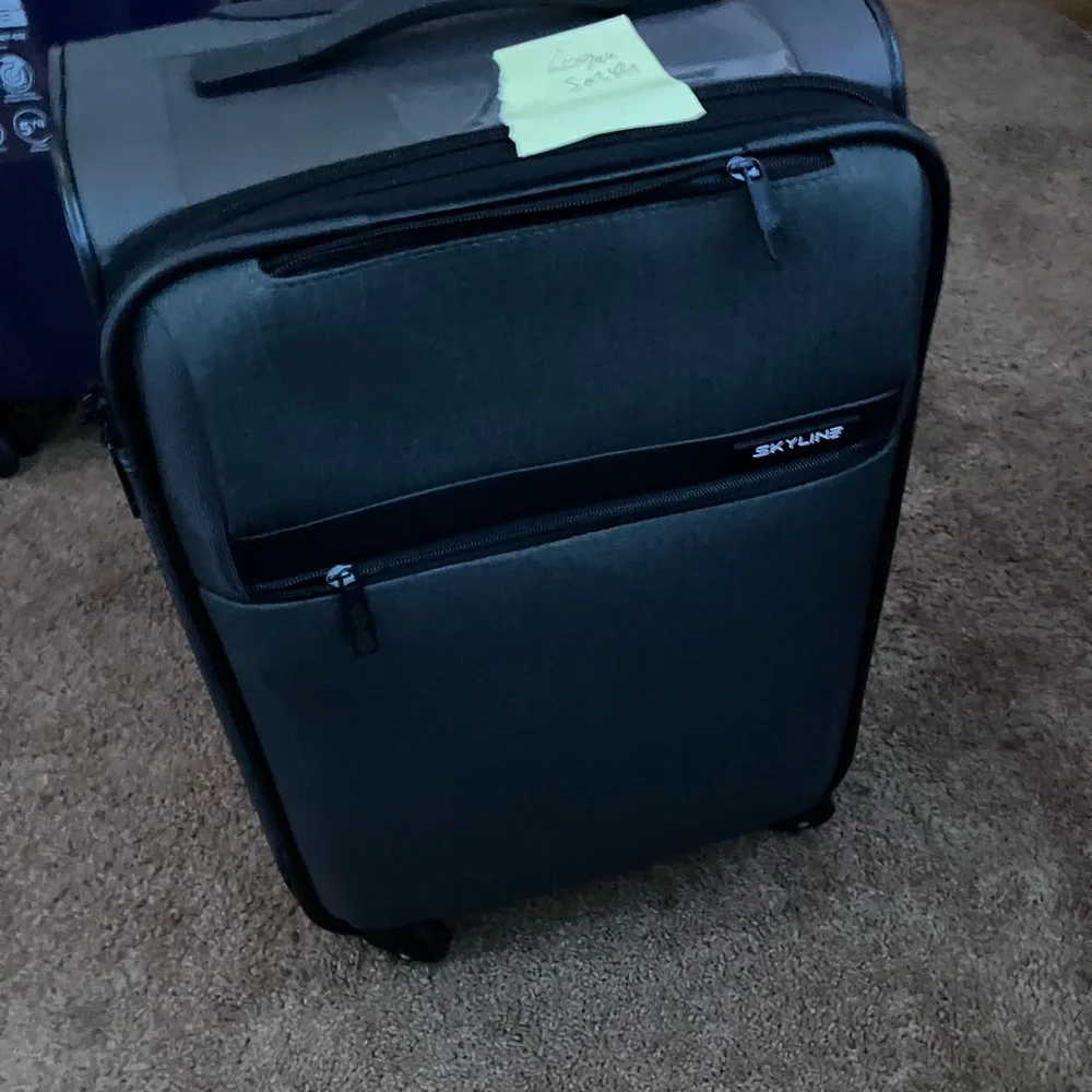 Men's Black Travel Bag
